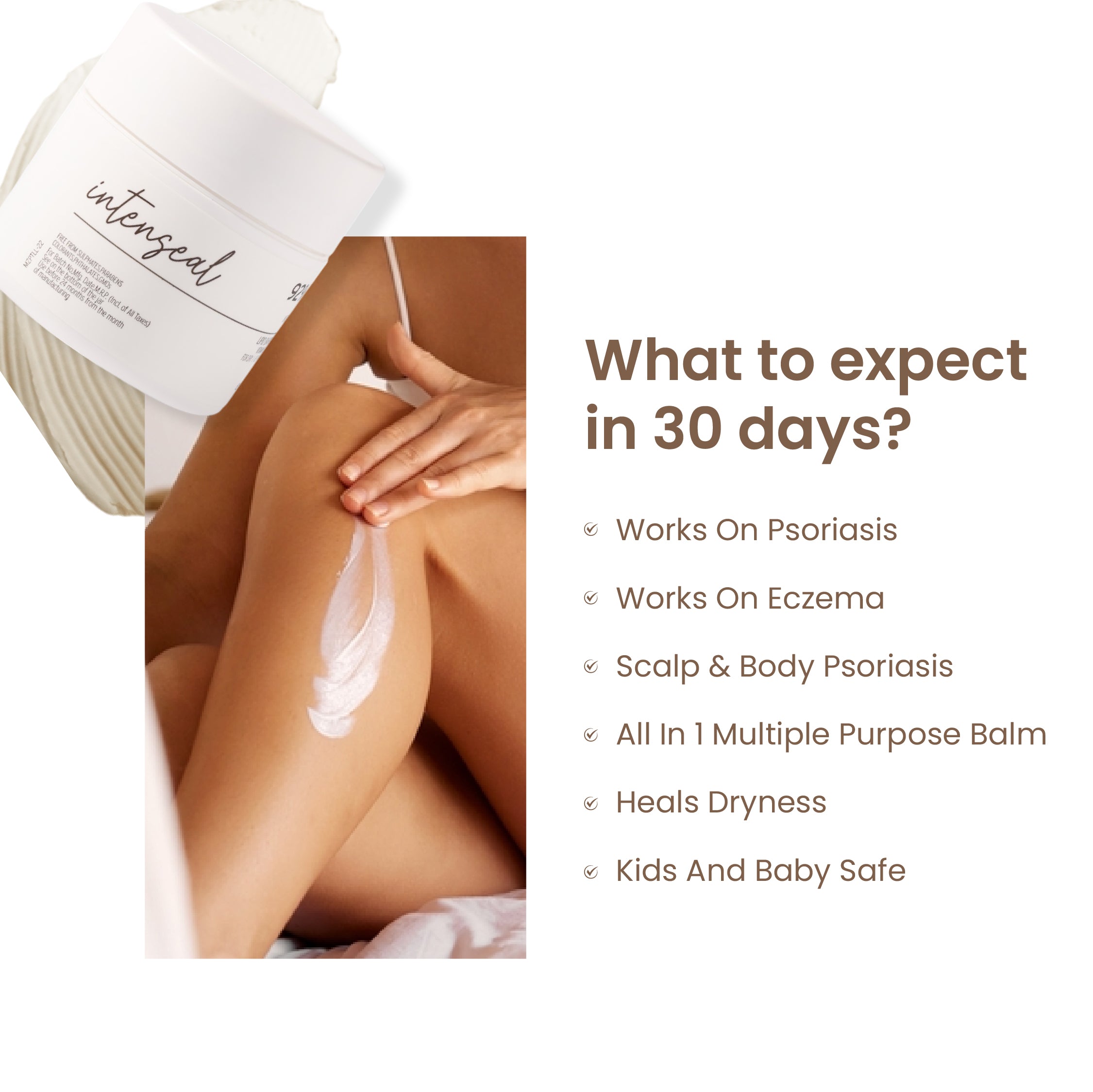 Buy 1 Get 4 (Combo of 3 x Intenseal & 1 x Feel Me Face Towel)
