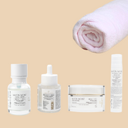 MBM Mucin Journey - Mucin Essence, Mucin Serum, Mucin Creme, Mucin SPF & Bath Towel