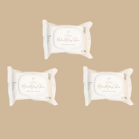 MAKEUP MELTING WIPES 3 IN THE PRICE OF 1