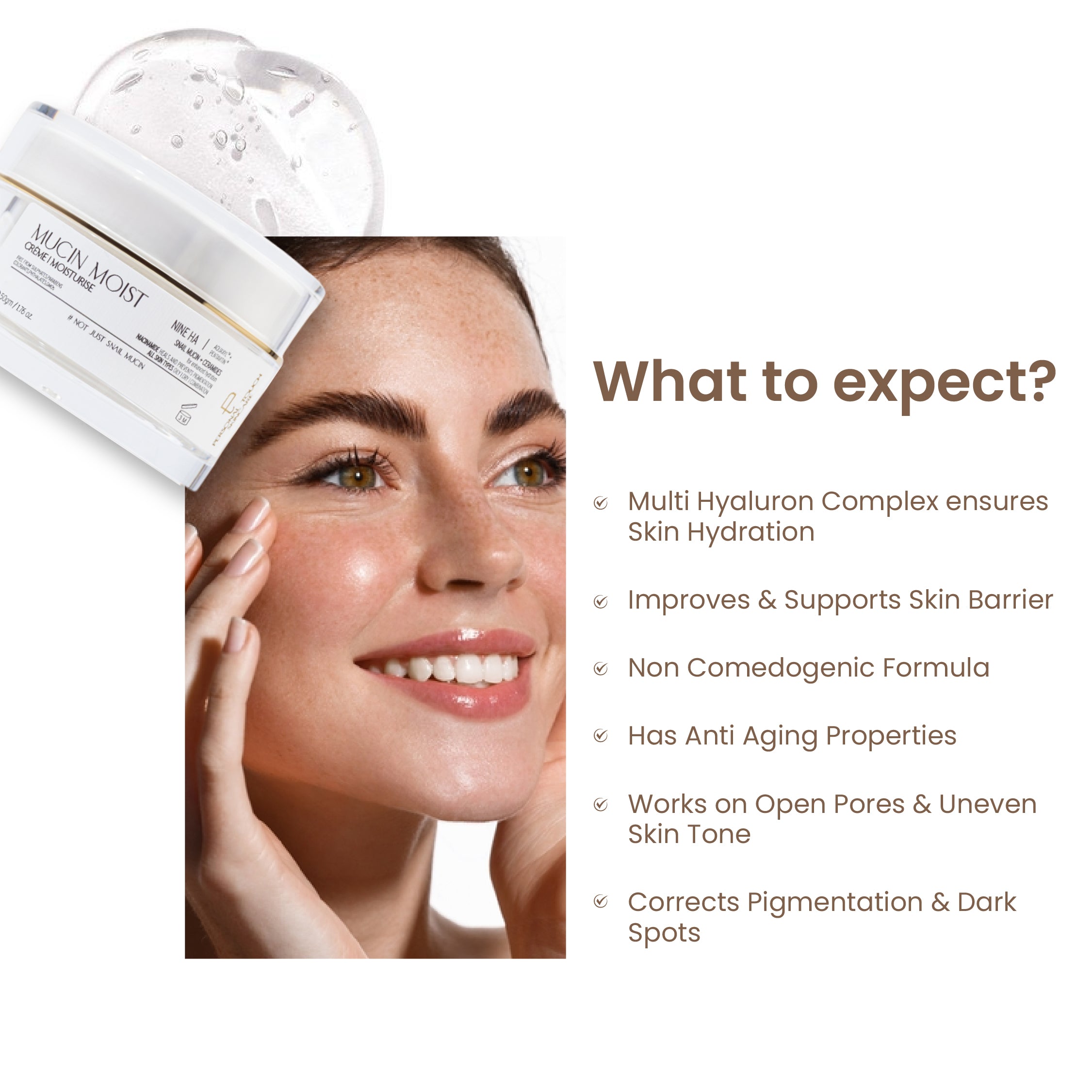 Mucin Barrier-Repair Creme Gel with Snail Mucin & Ceramides 50 g