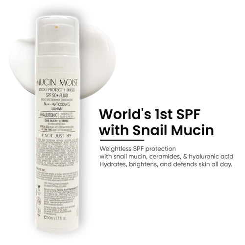 Mucin SPF 50+++ Sunscreen with Snail Mucin 50 g