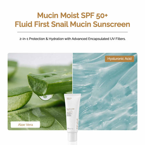 Mucin SPF 50+++ Sunscreen with Snail Mucin 50 g