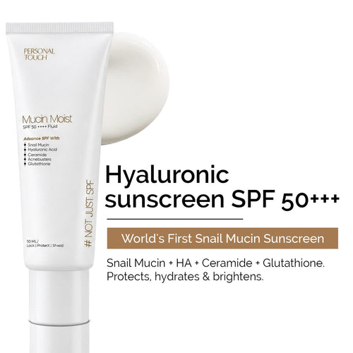 Mucin SPF 50+++ Sunscreen with Snail Mucin 50 g