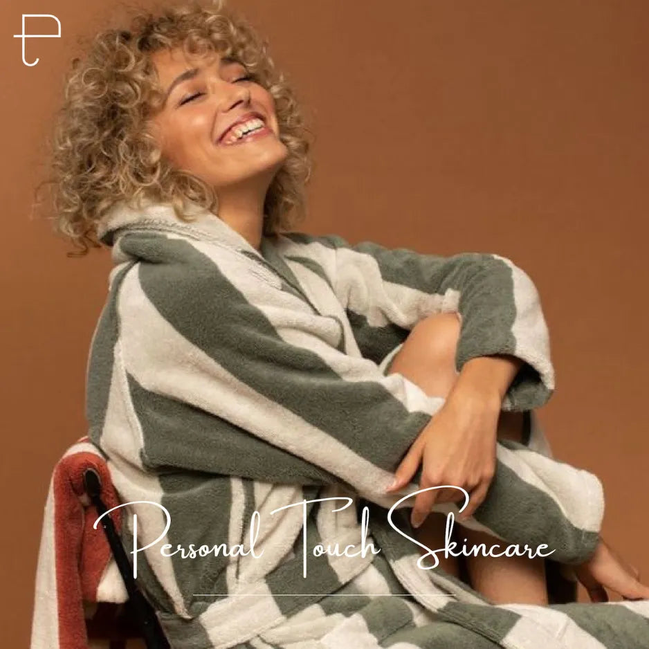 Feel Me Premium Microfiber Bathrobe - Ultra-Soft Quick-Dry Luxury Bath Robe Free Size Up to 4XL