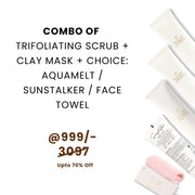 MBM Combo of Face Scrub, Clay Mask & Choice of Product