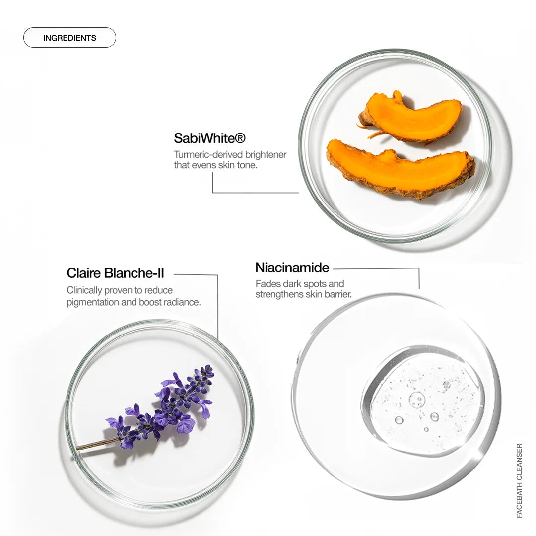 Facebath Deep Cleansing Facewash Niacinamide Pigmentation Correction - Oily, Normal & Combination Skin | 100ml