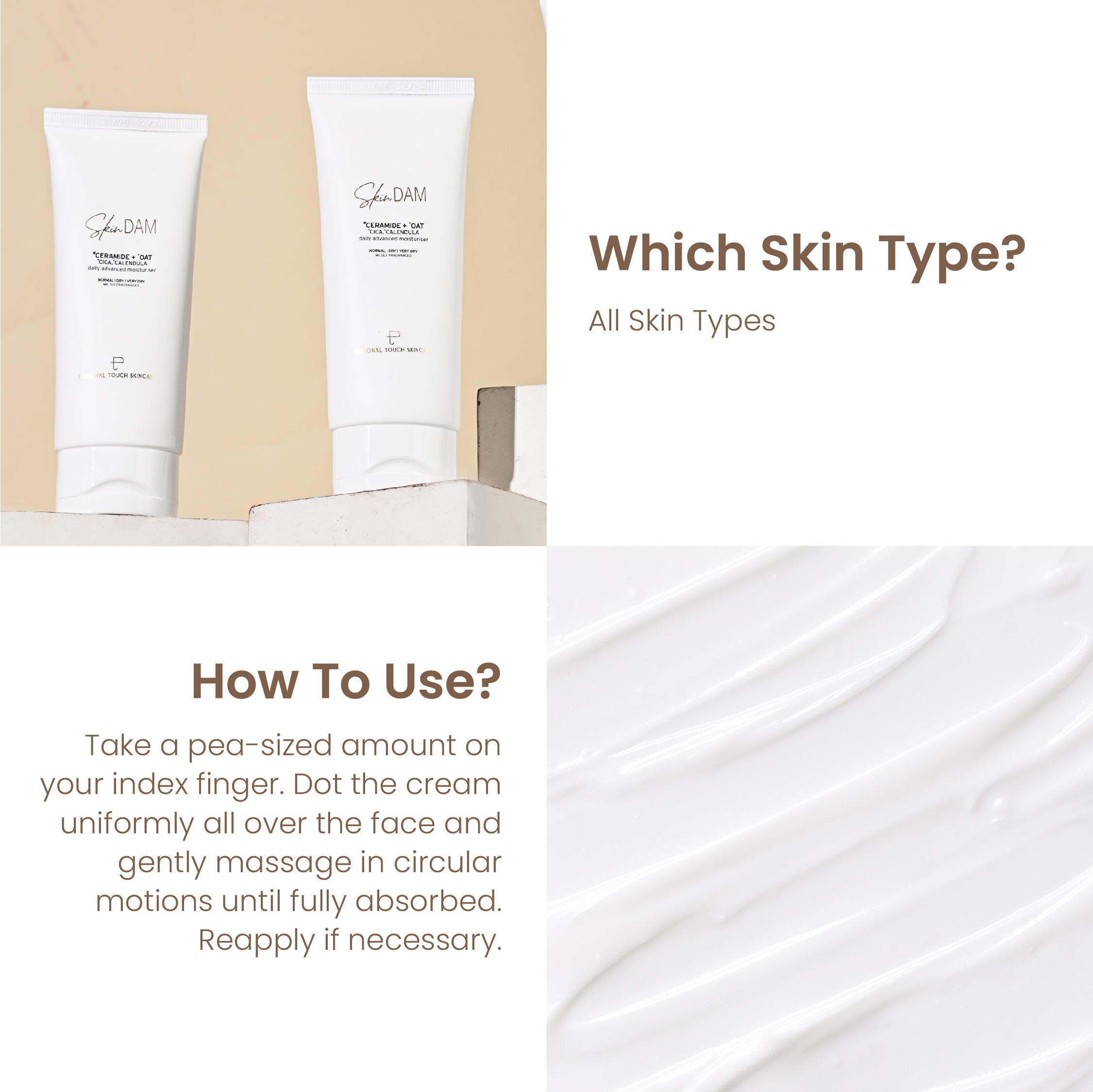 Skindam Moisturizer - 3 In The Price Of 1