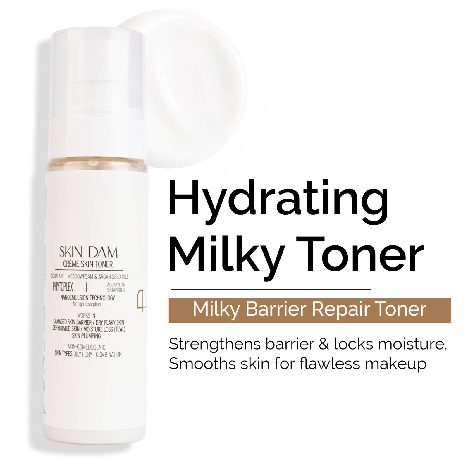 Skindam Milky Hydration Toner & Mist 100 ml