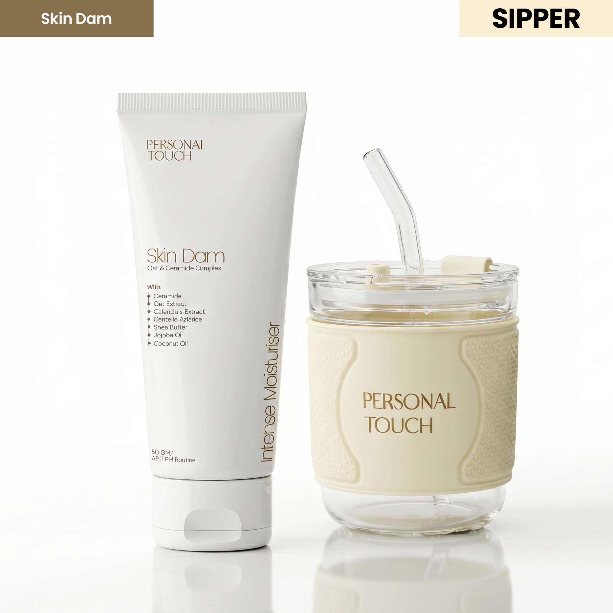 Skindam Barrier-Repair Moisturizer with Ceramides and Oats 50 g