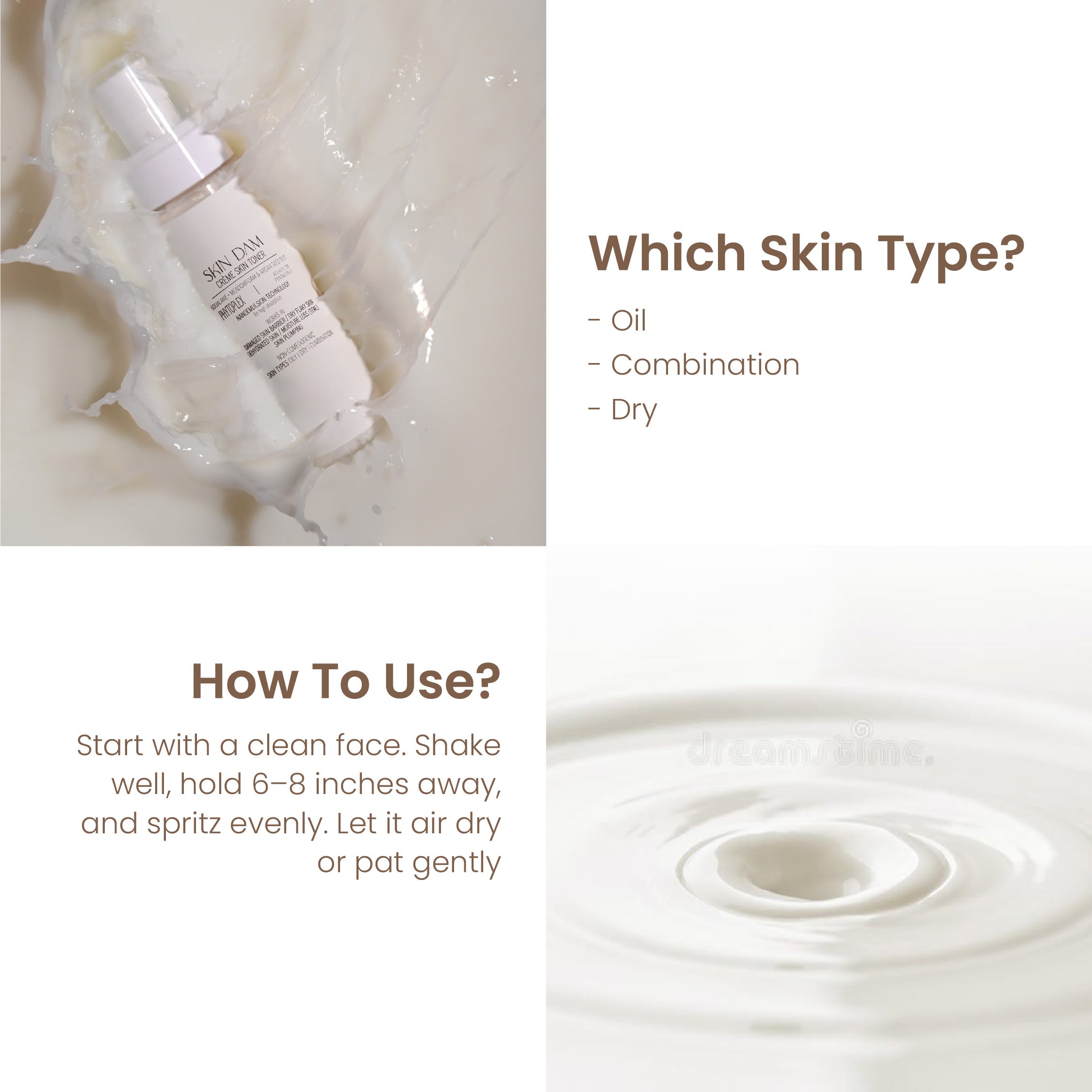 Buy Skindam Toner & Choose Free Product