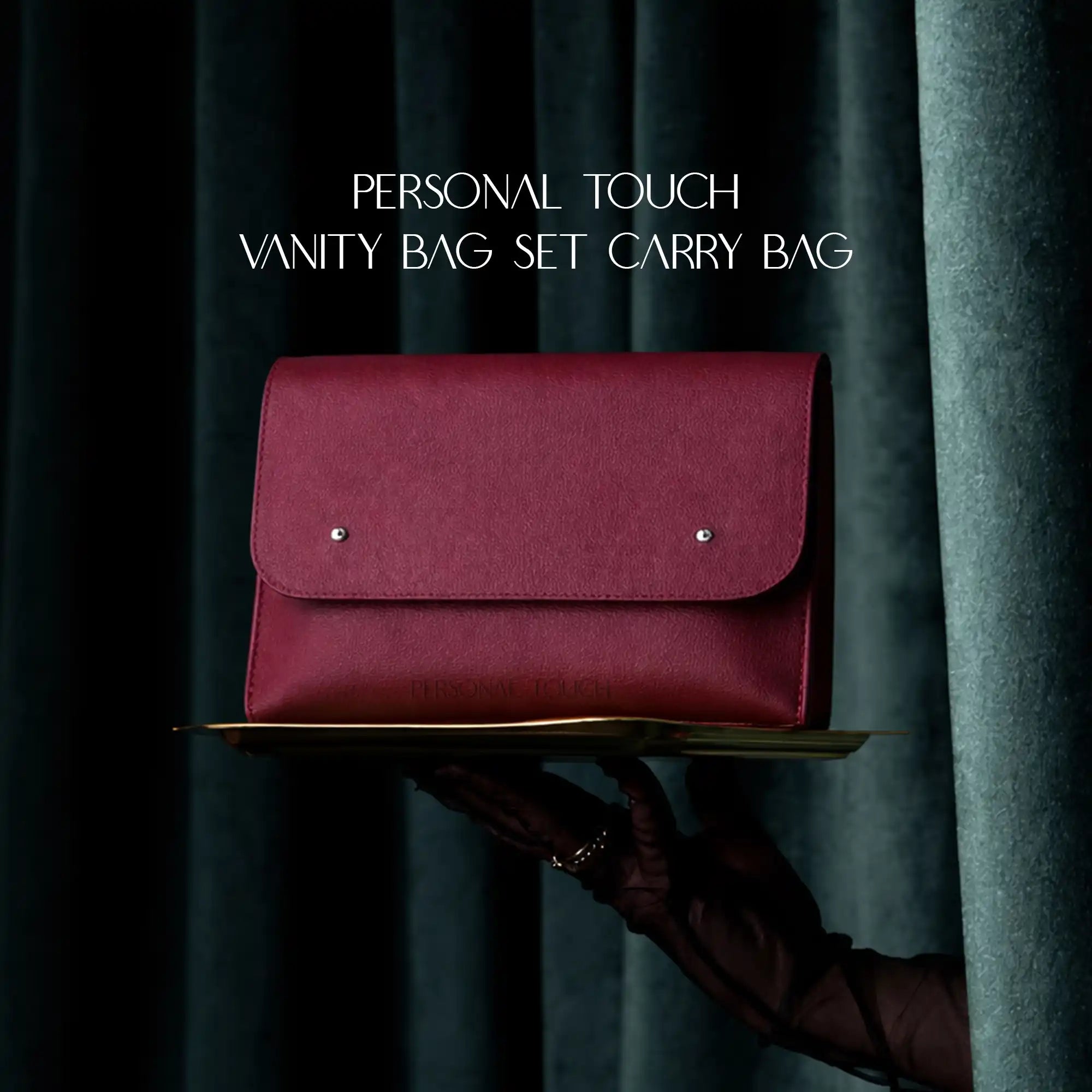 Flash Sale - Buy Mini Vanity Pouch & Get 4 x Mini Towels Free