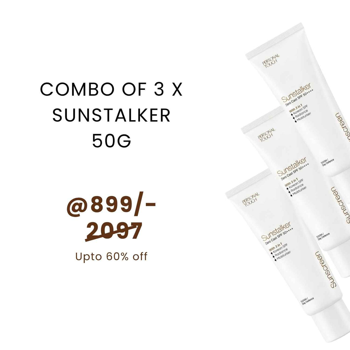 Combo of 3 x Sunstalker 50g