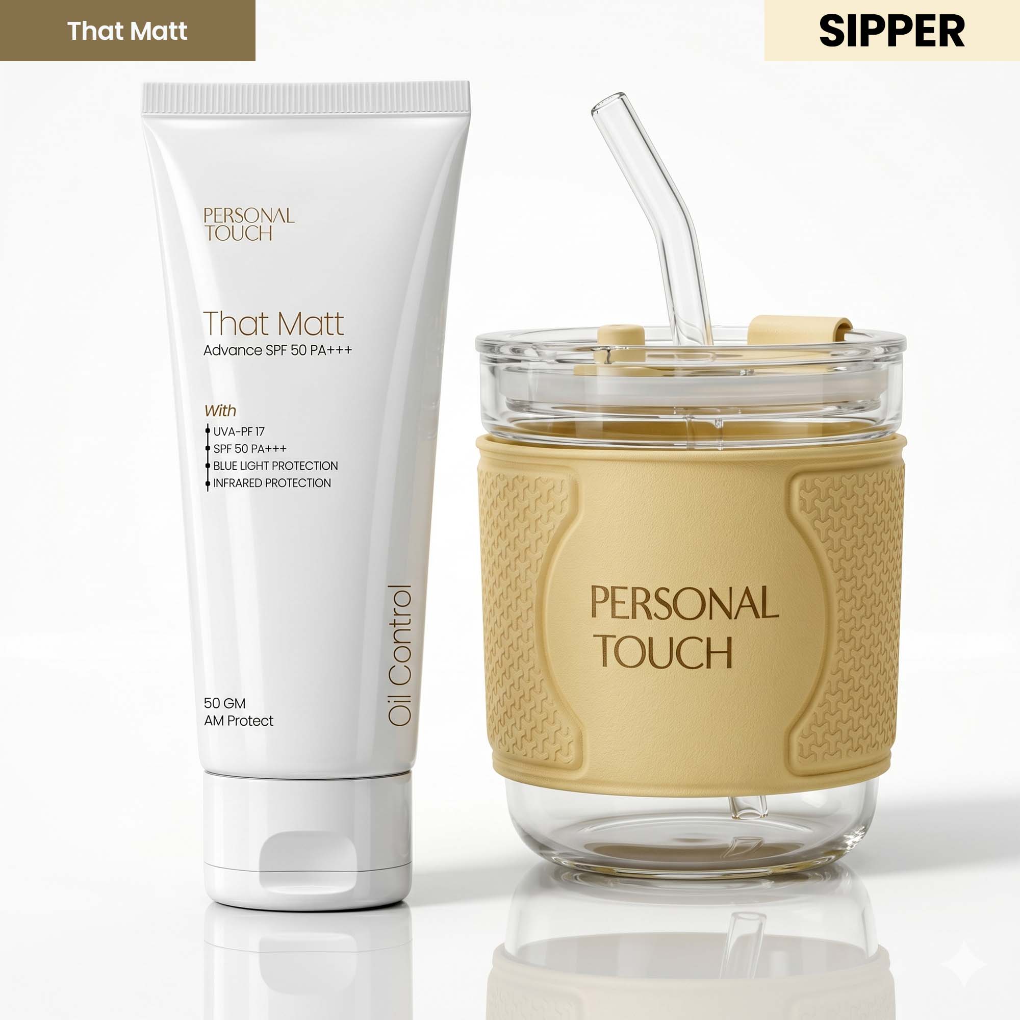 Thatmatt Oil-Control Hybrid Sunscreen SPF 50++++ - 50 g