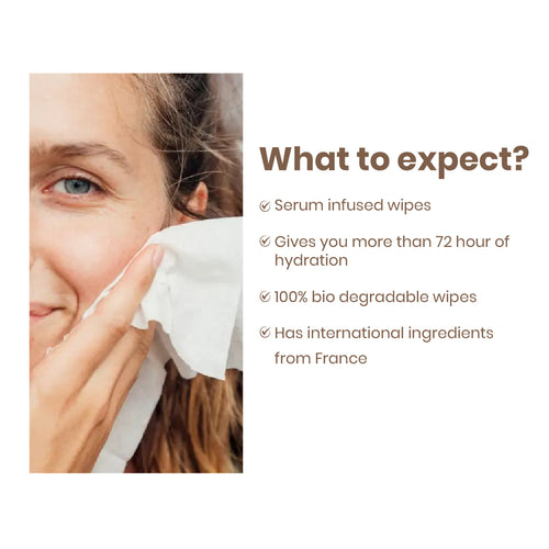 Hydra Facial Hydrating Wipes 30 Sheets