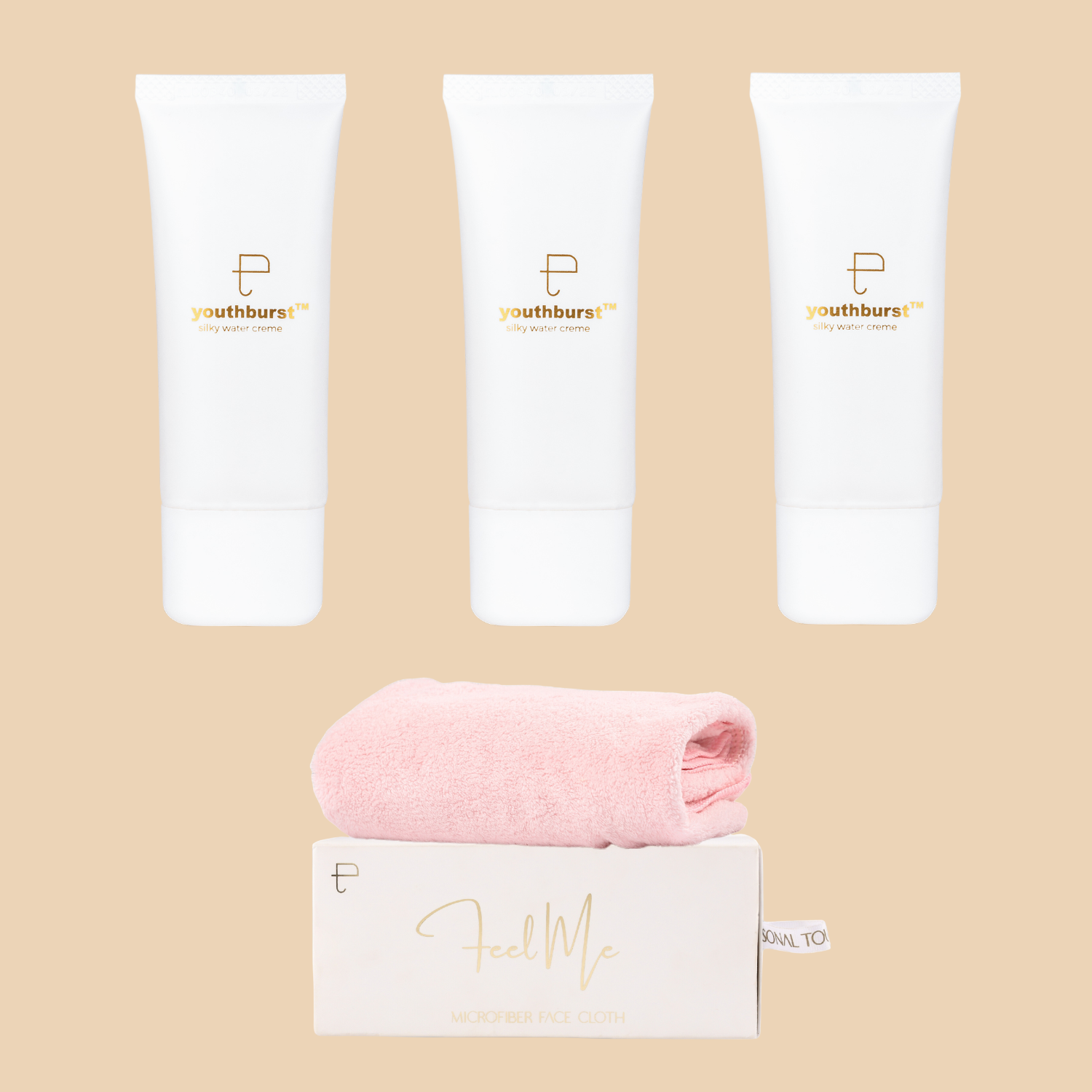 Buy 1 Get 4 (Combo of 3 x Youthburst 30ml & 1 x Feel Me Face Towel)