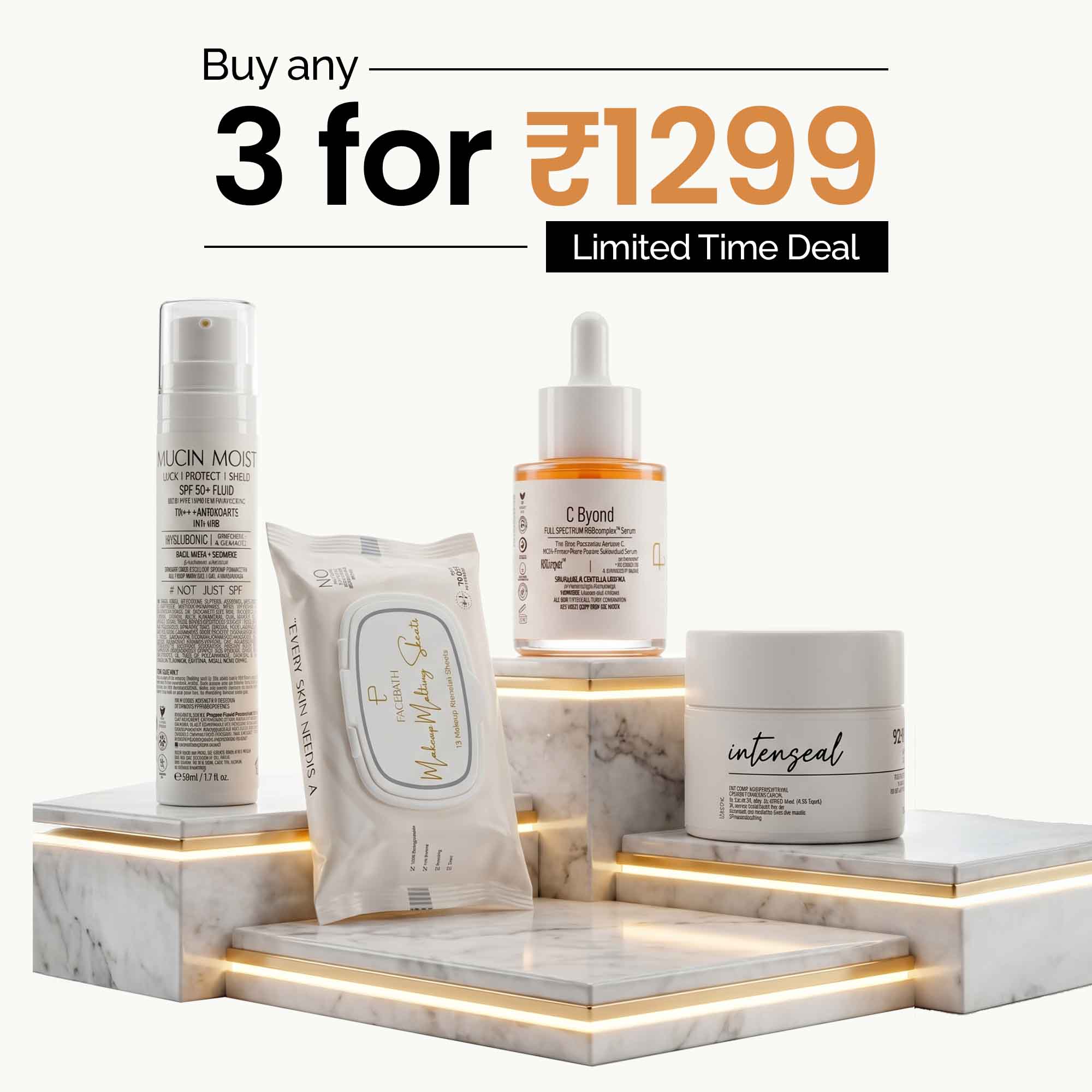 BUY ANY 3 AT 1299