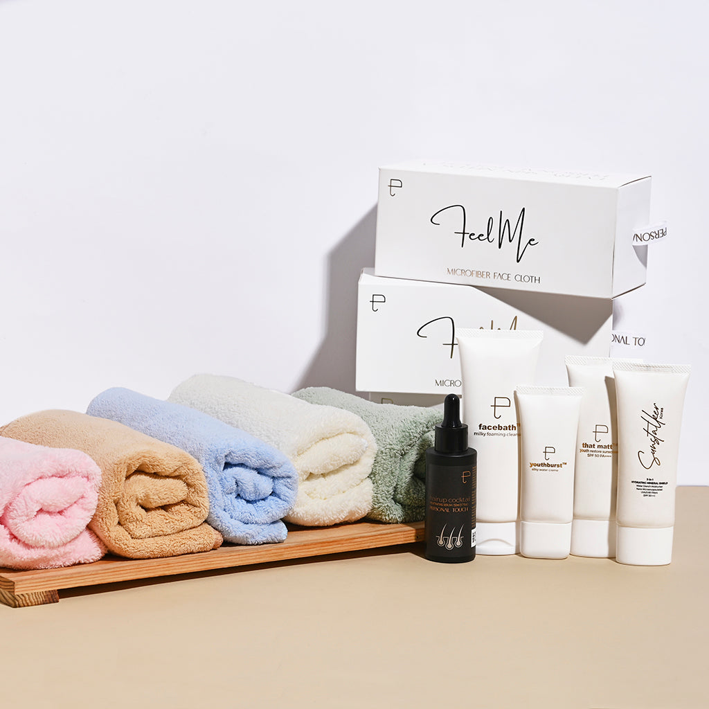 Buy Microfiber Face Towel for your Skin Personal Touch Skincare